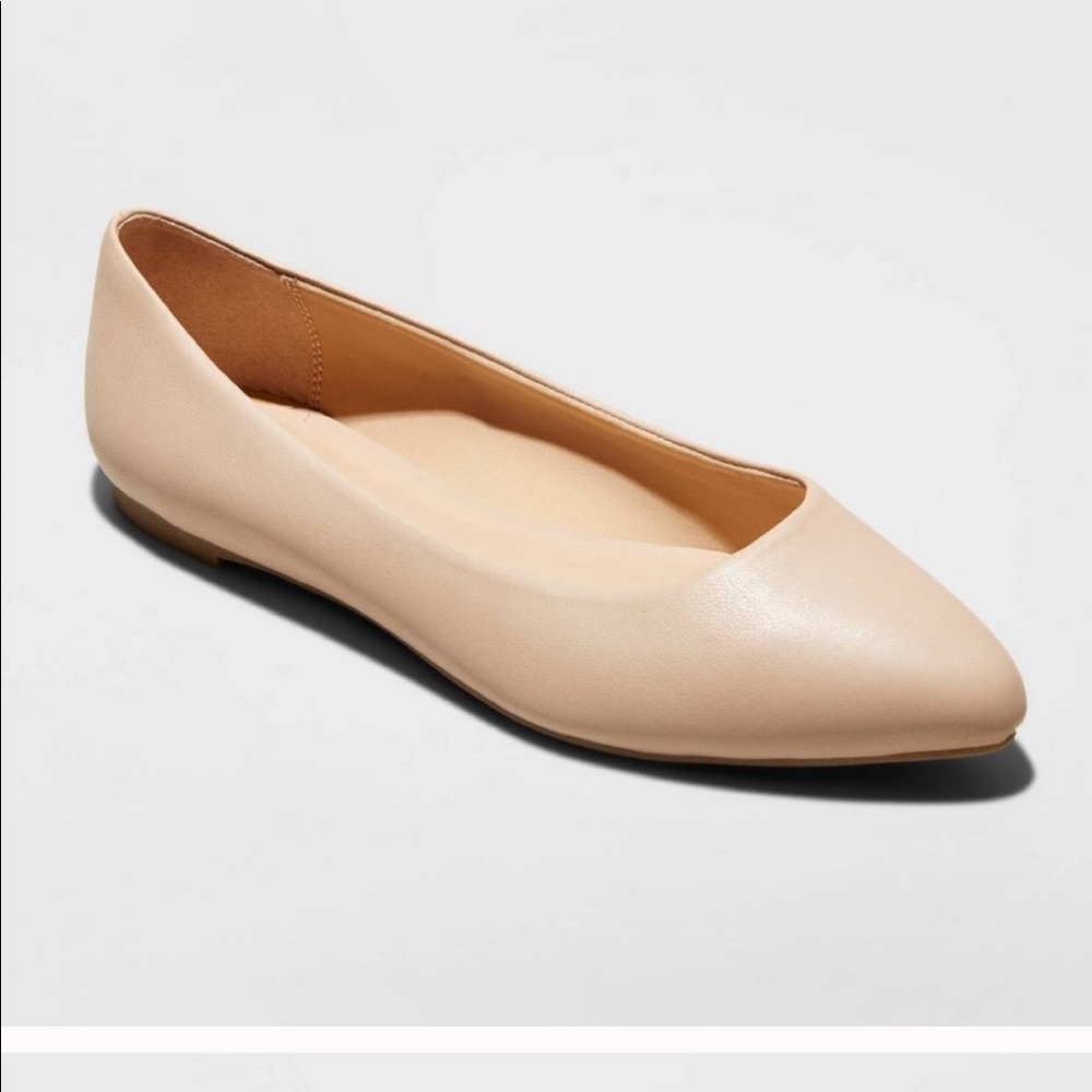 NWT faux leather A new day shoes